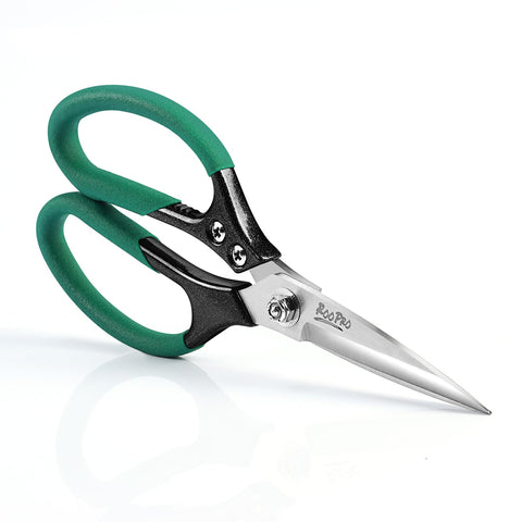 RooPro heavy-duty scissors blade closeup for precise cuts on tough materials