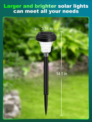 ROOR solar pathway light easy install for quick setup.