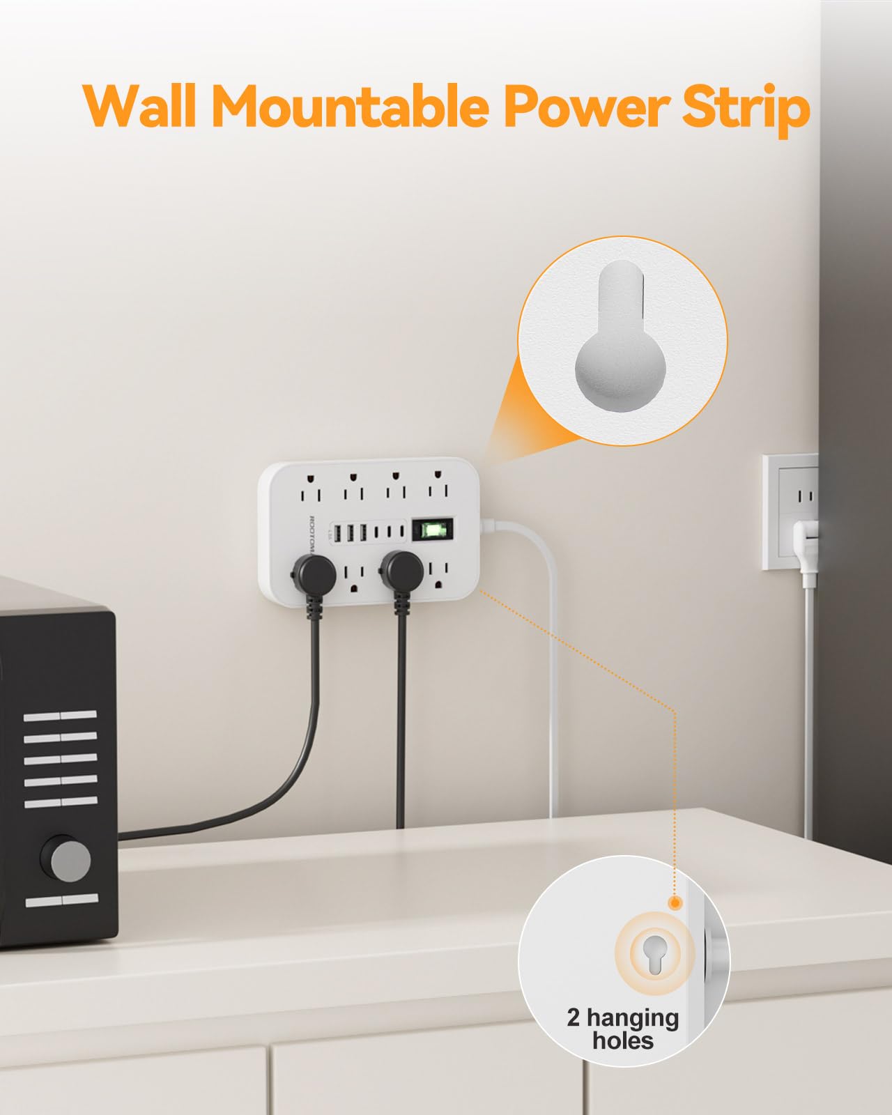 ROOTOMA copper conductor inside highlights durability and efficient power transfer
