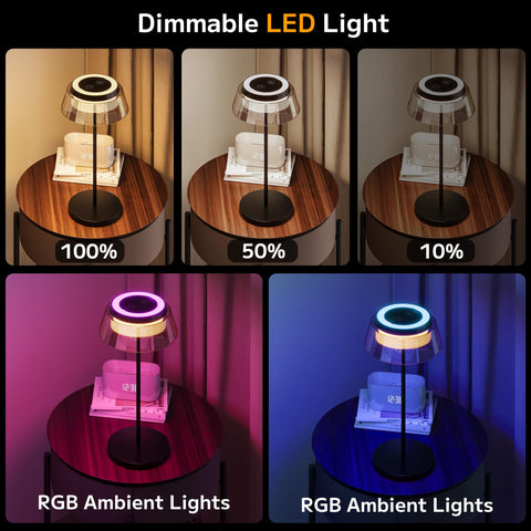 ROOTRO RGB color cycle mode lamp for playful or ambient lighting.
