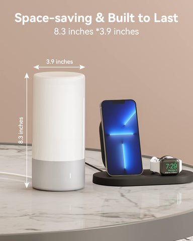 ROOTRO table-lamp-nightstand-use ideal for bedside reading and ambience.