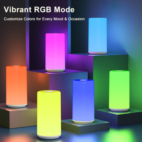Rootro lamp features sleek shade and stable base