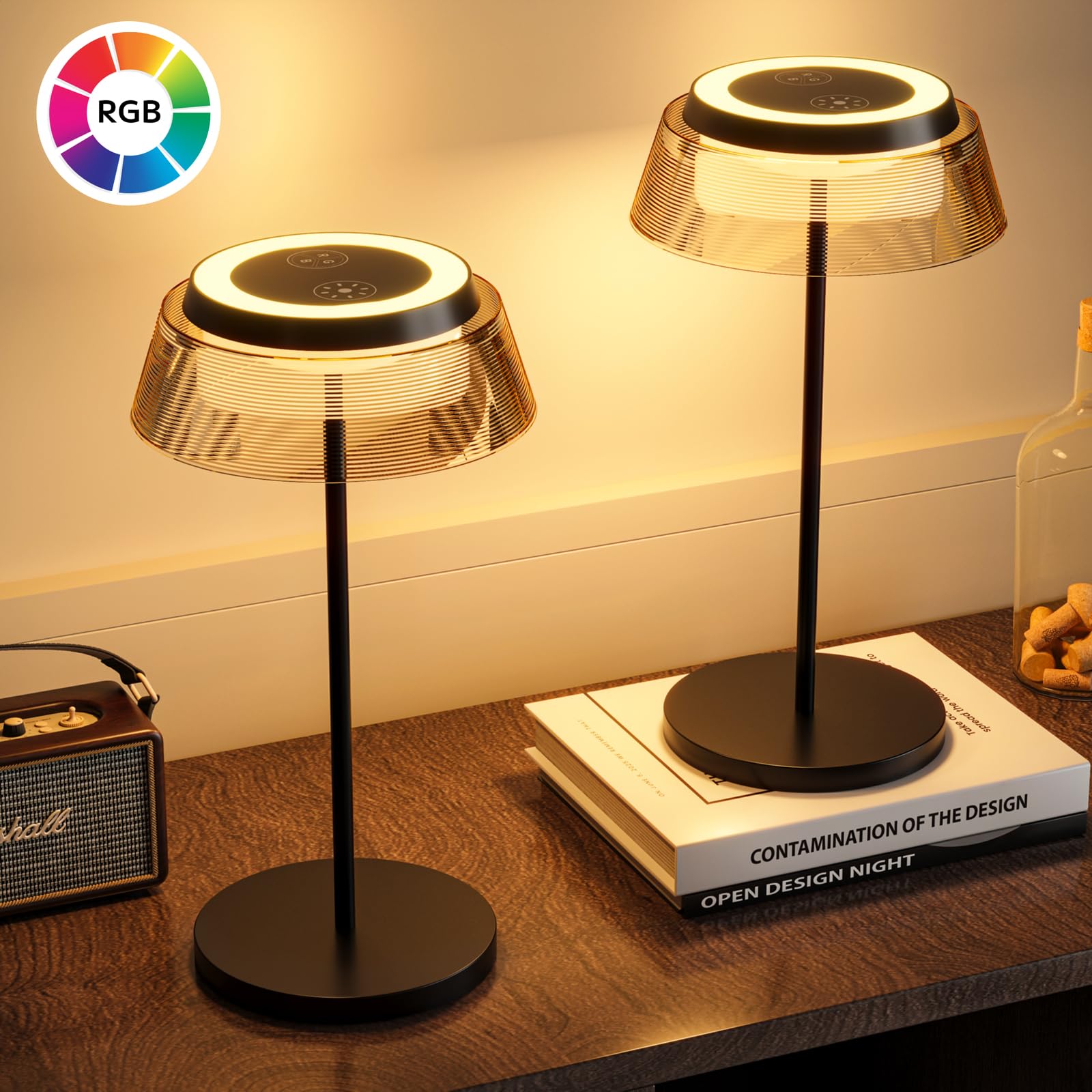 ROOTRO warm natural cool white settings for tailored mood lighting.