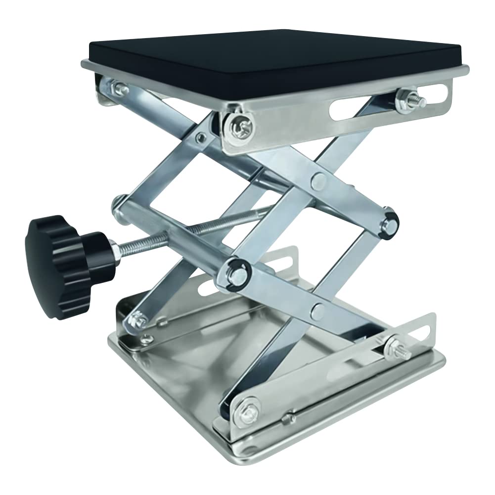 ROOWINTOO garbage disposer bracket front view shows sturdy stainless steel frame for secure under-sink support