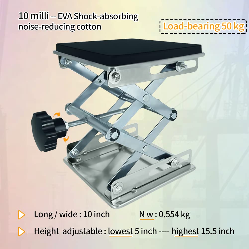 ROOWINTOO garbage disposer bracket side view demonstrates adjustable height for versatile installation