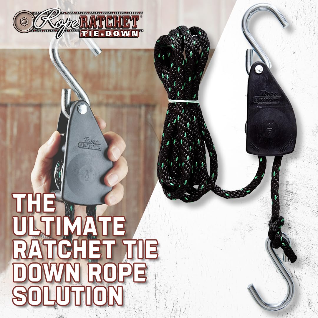 Rope Ratchet braided polypropylene rope delivers durable, versatile performance.