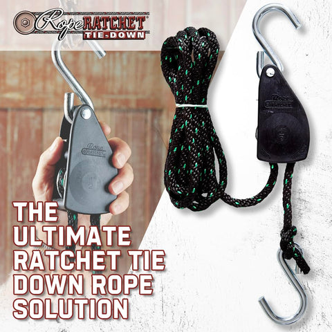 Rope Ratchet braided polypropylene rope delivers durable, versatile performance.