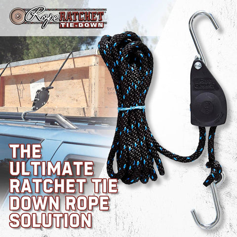 Rope Ratchet in use shows controlled lifting and reliable load tension.