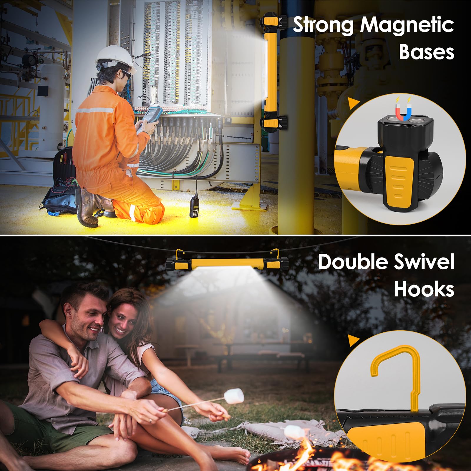 Ropelux durable bar design with protective ends