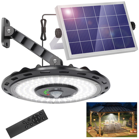 Ropelux solar lights for indoor-outdoor setup providing versatile illumination