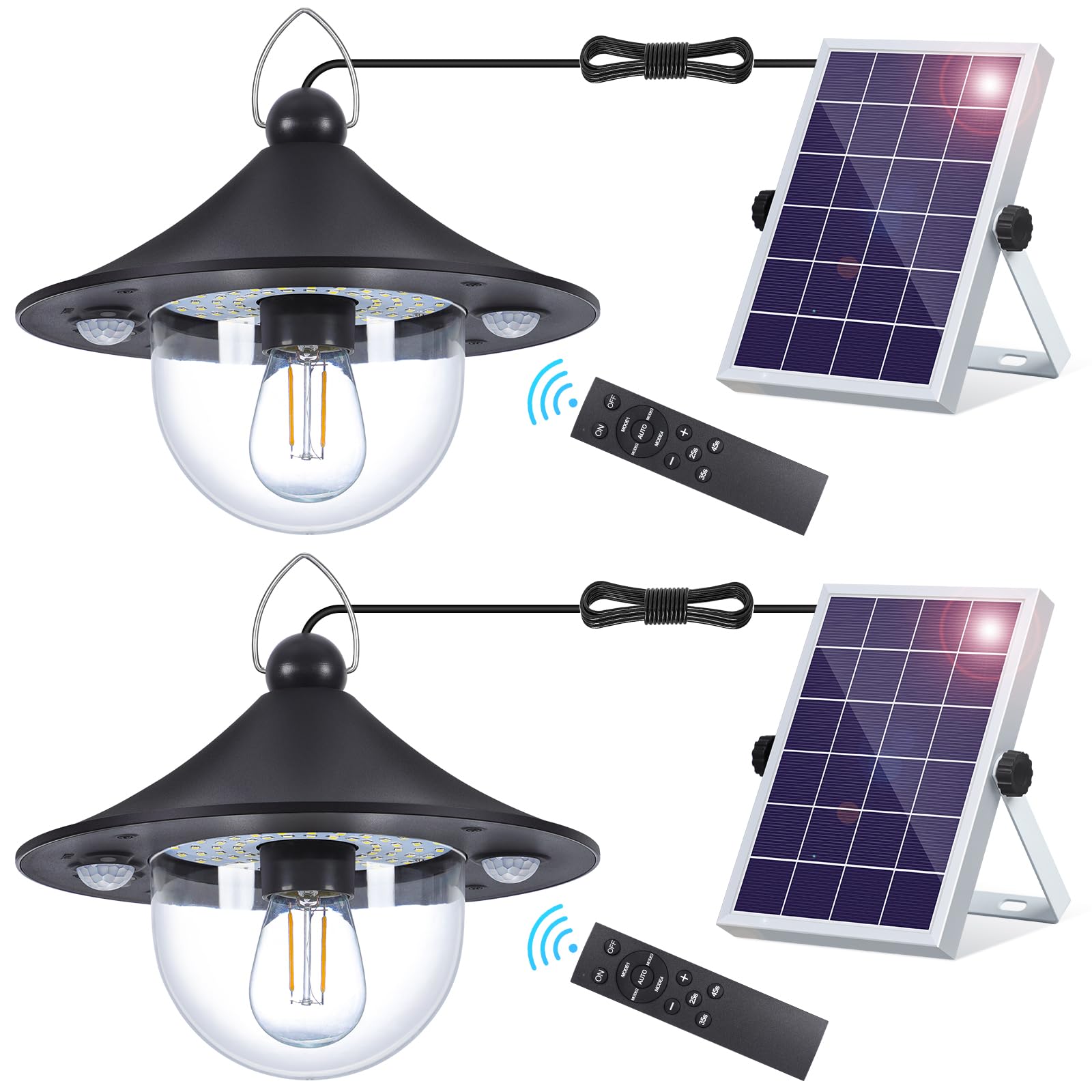 Ropelux solar shed light 3000lm brightness for clear shed illumination