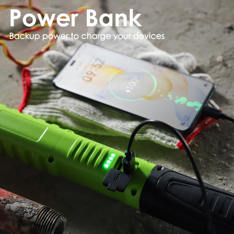Ropelux work light fits automotive, woodworking, and outdoor tasks.