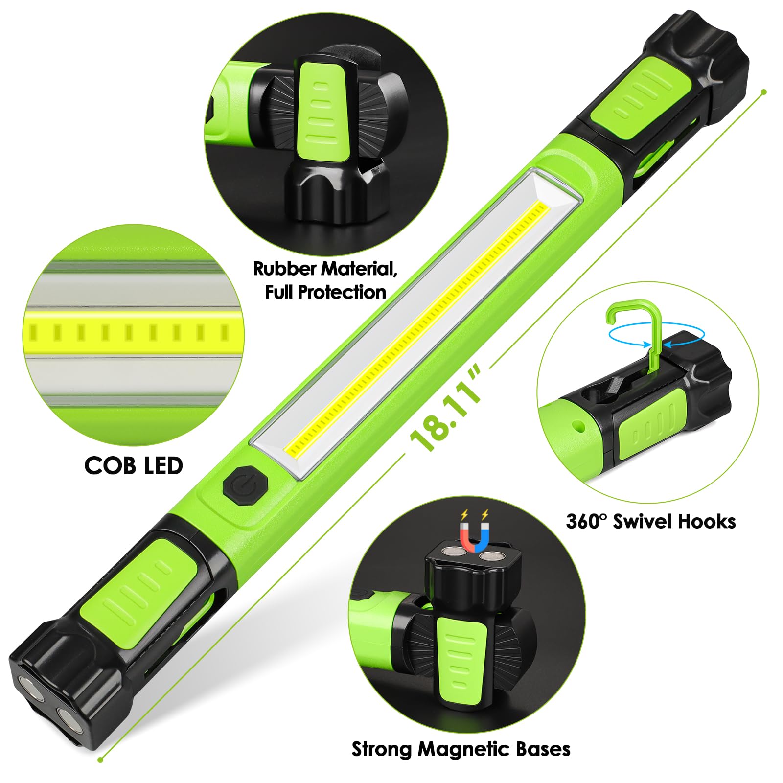 Ropelux emergency light ideal for home garage tasks and outages.