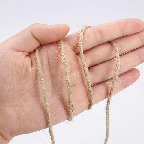 Rophomor jute twine wedding decor and rustic gift wrapping
