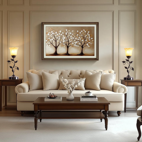 RORIANO included dimmable LED bulbs reduce glare and eye strain.