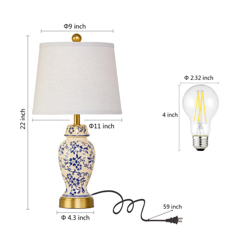 RORIANO entryway lamps featuring ceramic design and warm glow