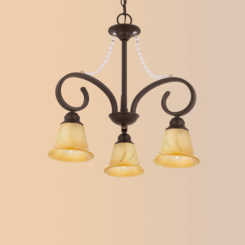 RORIANO amber glass shade packaging protects during transit