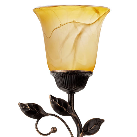 RORIANO industrial lampshade adds warm amber glow to living spaces