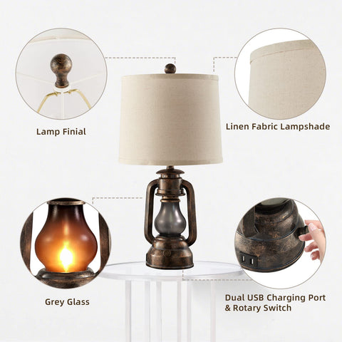 RORIANO natural linen shade softens light for comfortable evenings