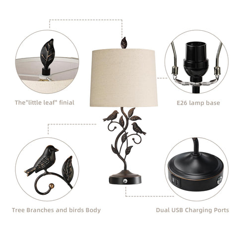 RORIANO perfect gift lamp for home office or study.