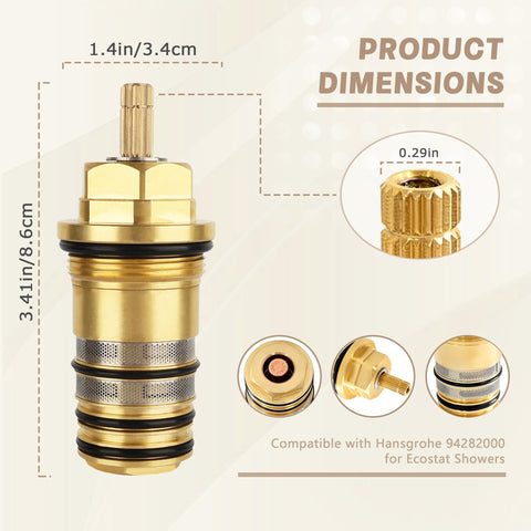 Rosarin 94282000 brass cartridge packaging aids safe transport.