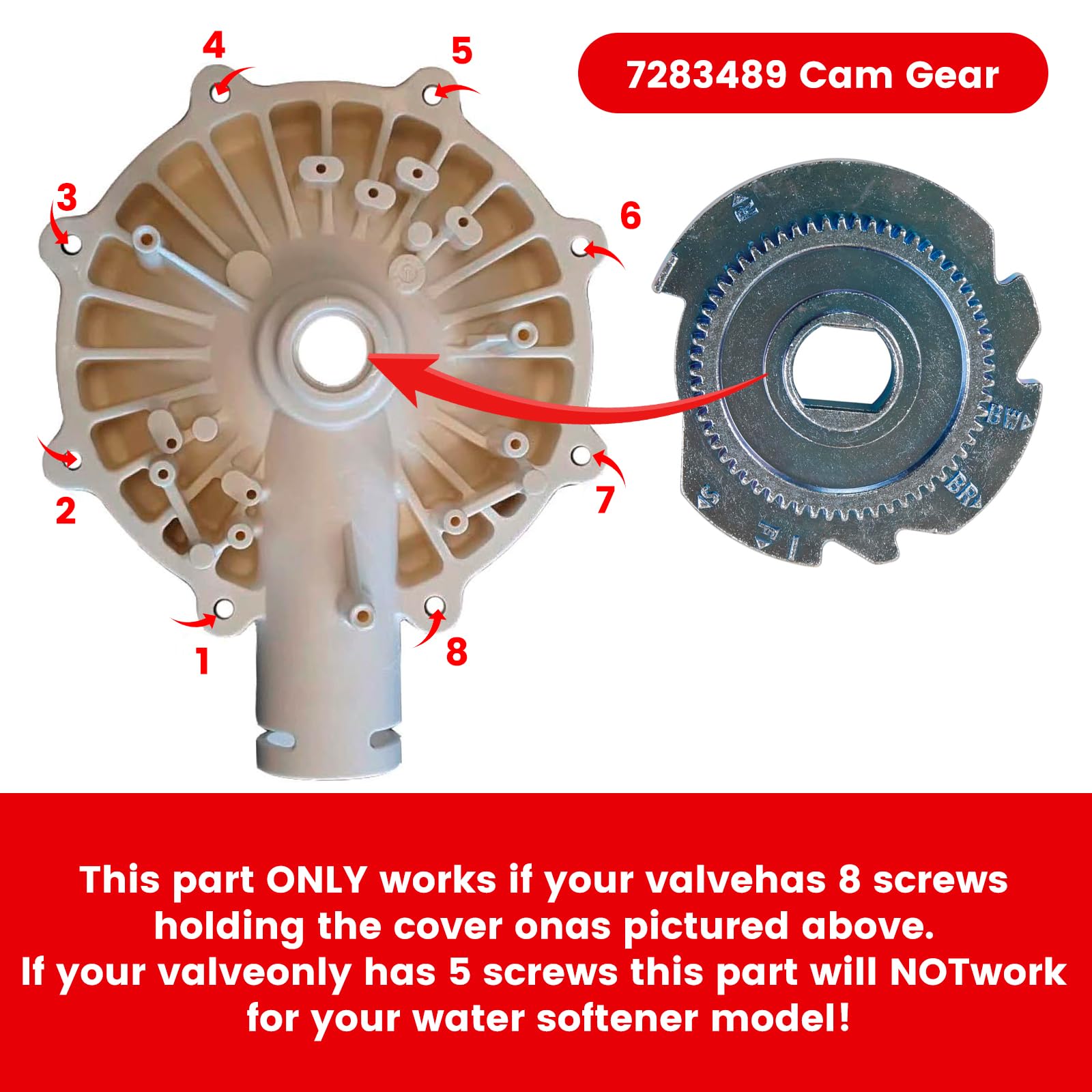 ROSARIN motor kit cam gear for precise valve timing and reliability