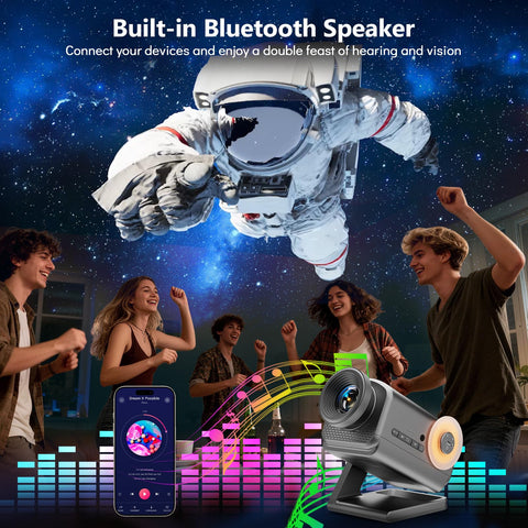 Rossetta 3D Projector cosmos scene creates a deep space experience for learning