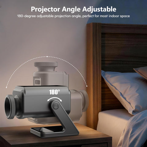 Rossetta 3D Projector night light mode offers gentle illumination for bedrooms