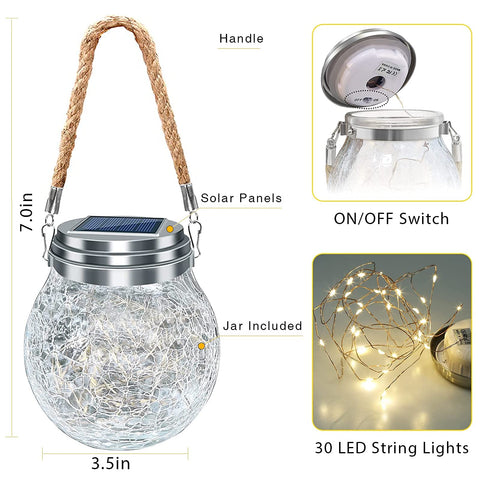 ROSHWEY 30 LEDs illuminate outdoor spaces softly