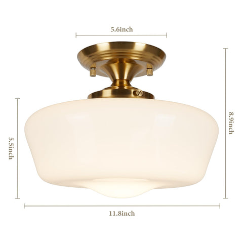 Rosient brass cover detail adds durable, elegant finish.