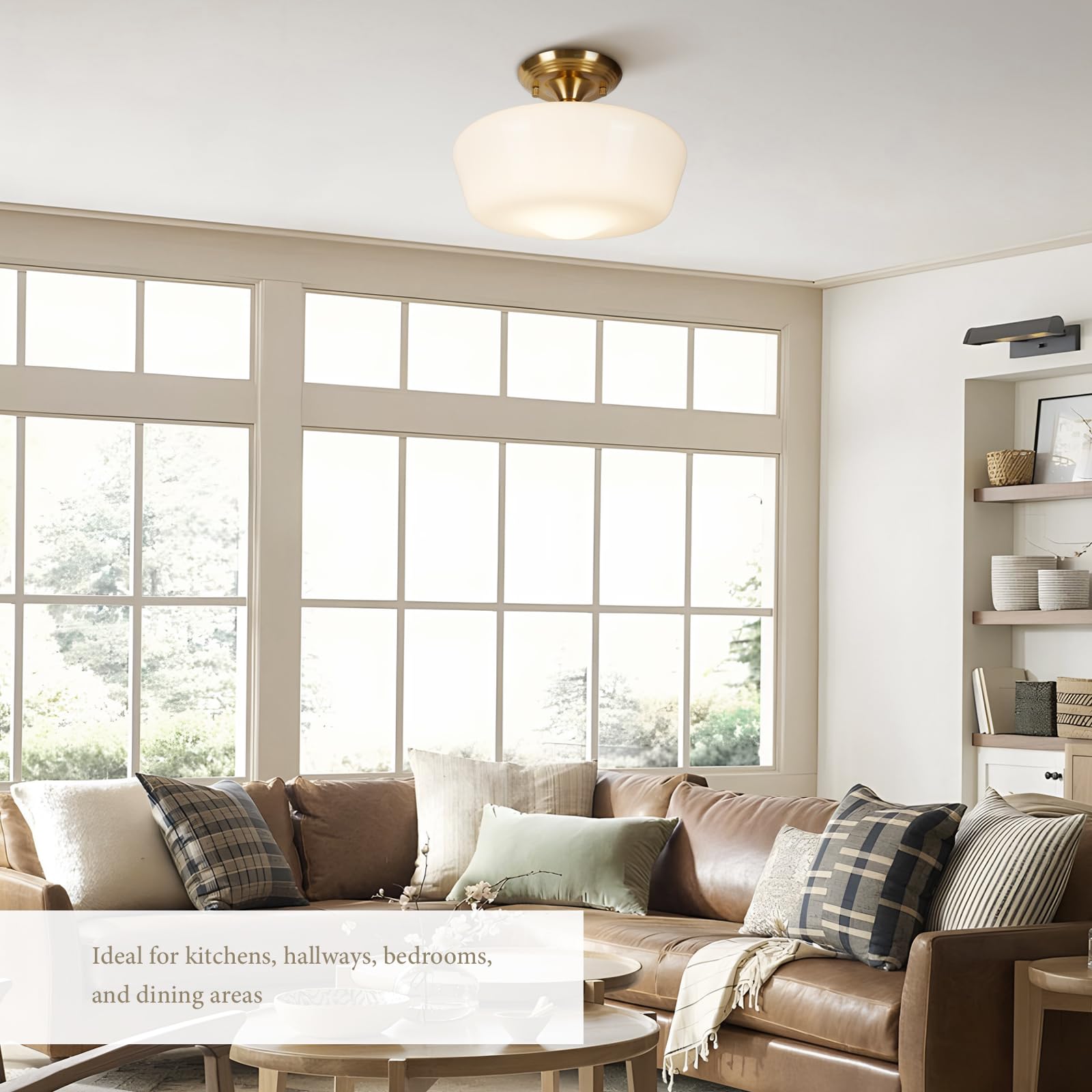 Rosient ETL-certified ceiling light for safe home use.
