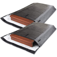 ROSROSE padded table leaf bag front view protects leaves during storage