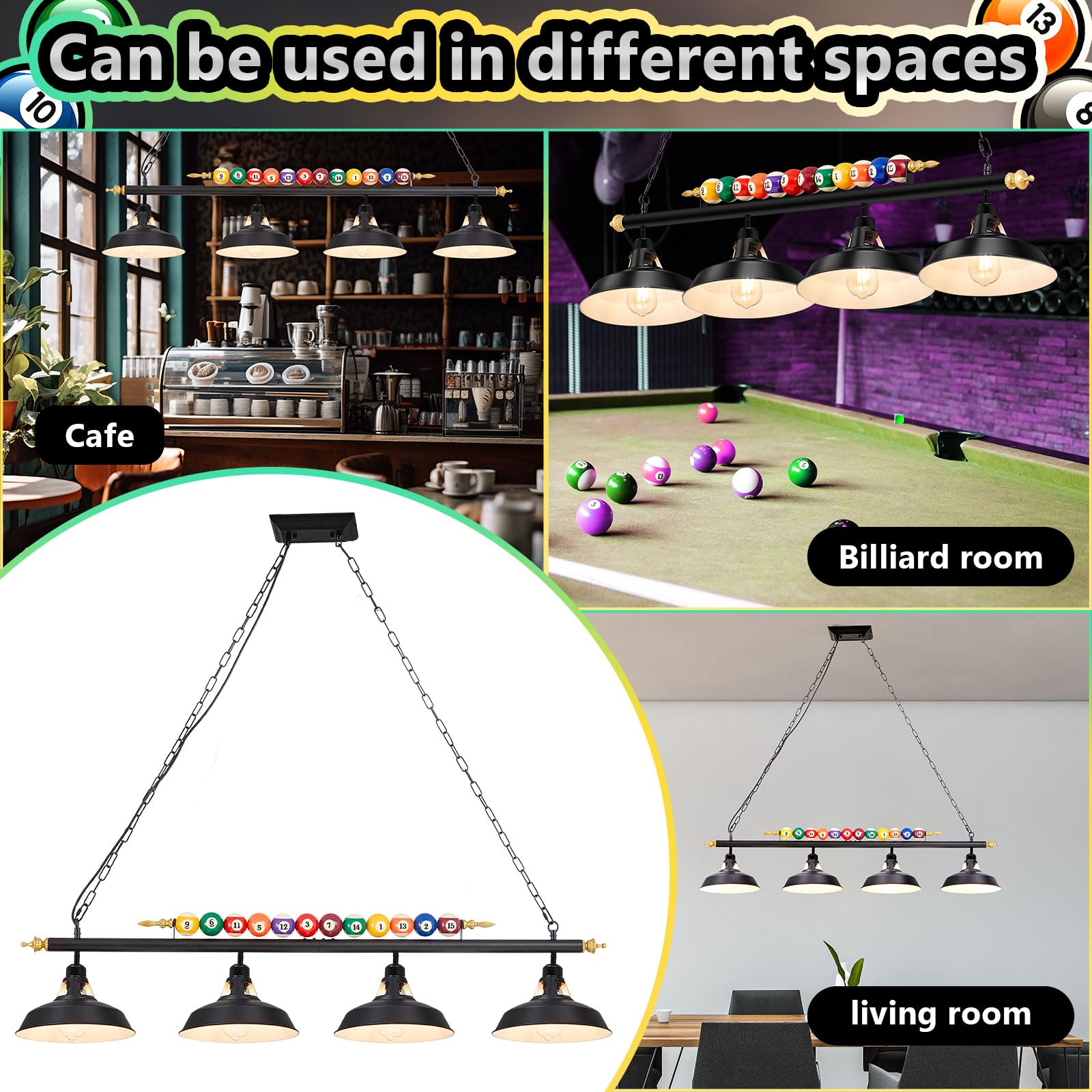 Rossesay pool light compatible with E26 bulbs for flexible upgrades