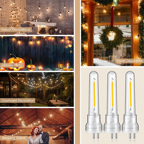 Rossesay S14 replacement bulbs help reduce frequent bulb changes over time.