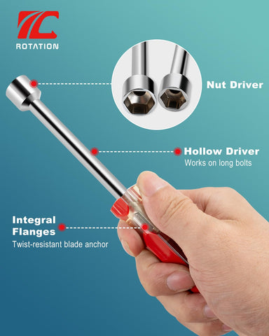 ROTATION CRV steel construction delivers lasting strength for demanding fastener work.