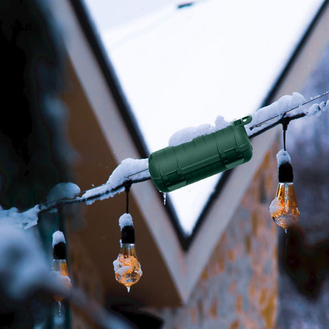 Rotation Plus protects patio lights and garden tools.