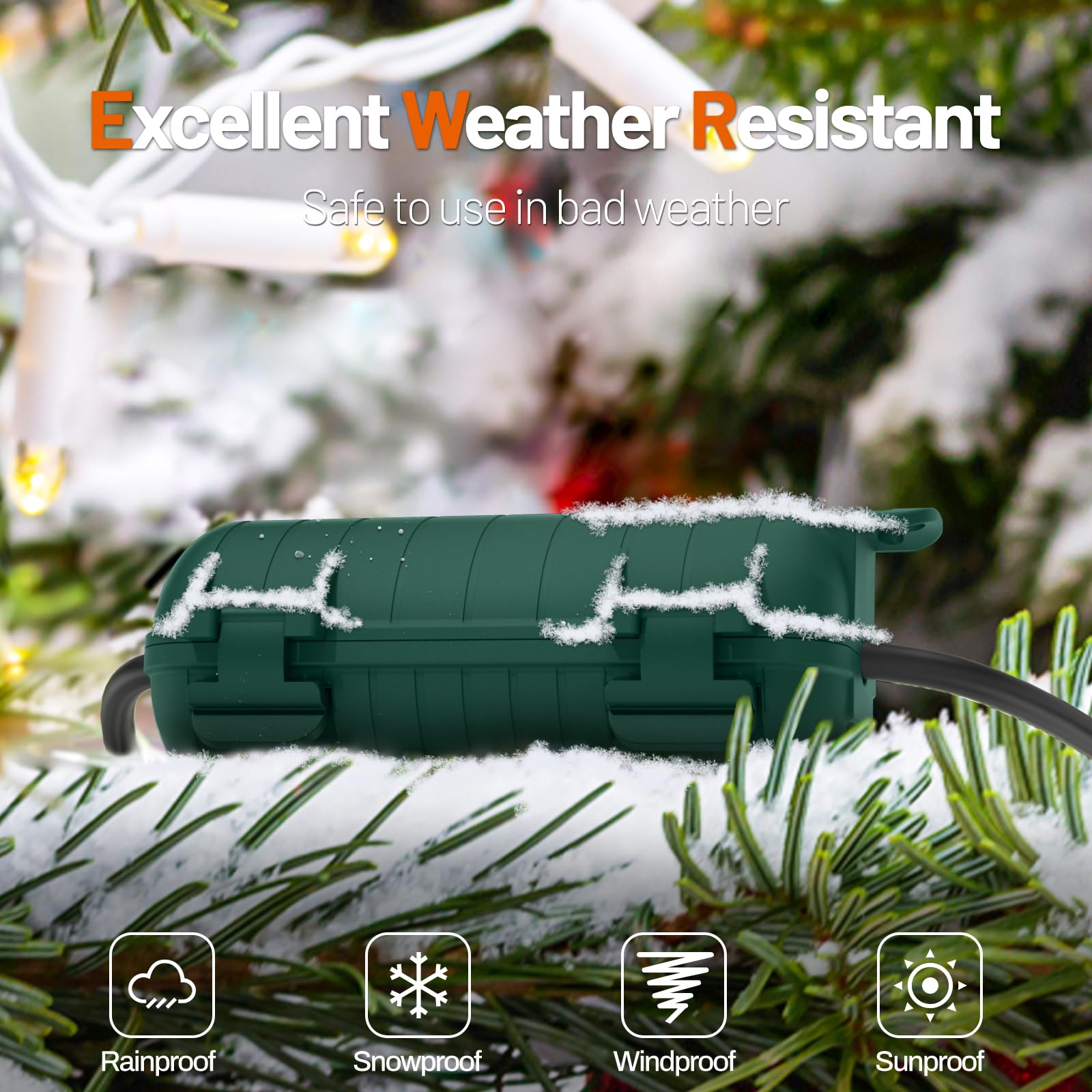 Rotation Plus weather seal prevents moisture entry.