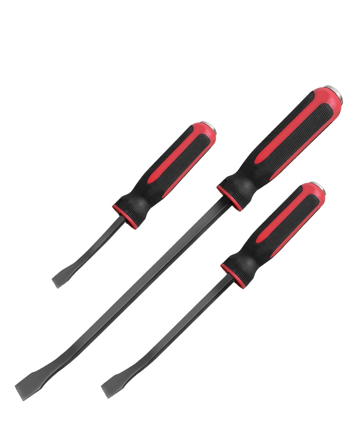 Rotation pry bar set 8-inch with non-slip handle for precise leverage