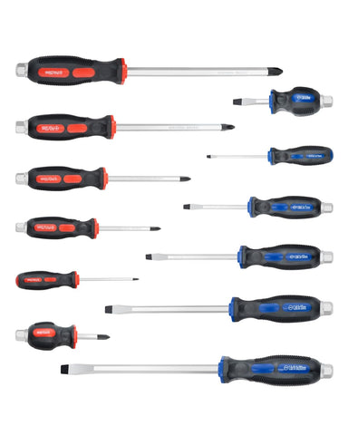 ROTATION screwdriver set packaging shown for organized storage and quick selection.