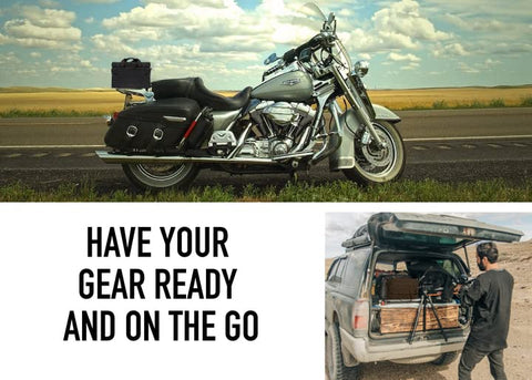 Rothco Mechanic's Tool Bag compact dimensions fit in workshops, cars, and saddlebags.