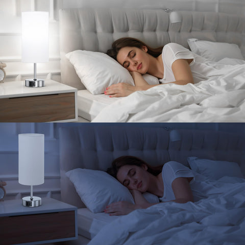 RottoGoon compact bedside lamp ideal for small desks and nightstands
