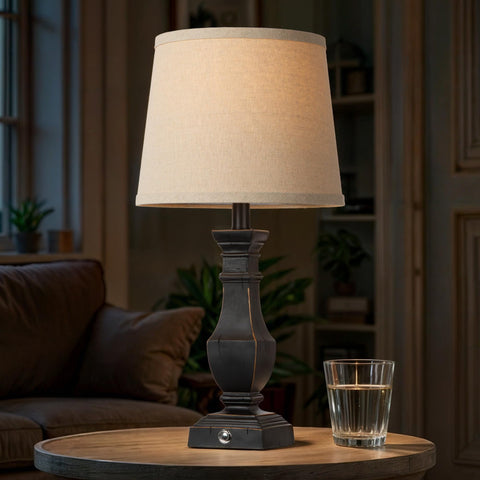 ROTTOGOON included 9W 2700K bulbs provide warm, flicker-free glow.