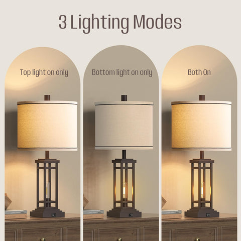 ROTTOGOON night-light table lamp with gentle glow for night navigation