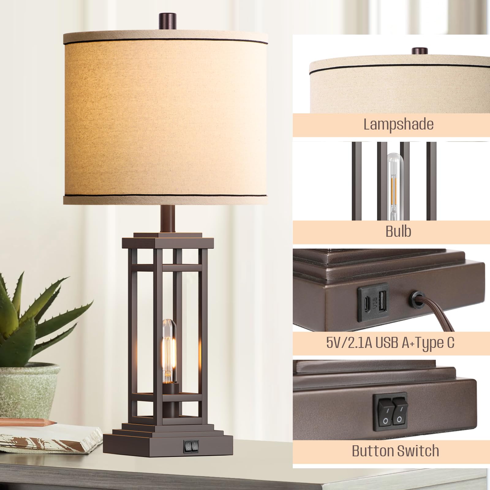 ROTTOGOON oil-rubbed-bronze finish adds rustic-industrial elegance
