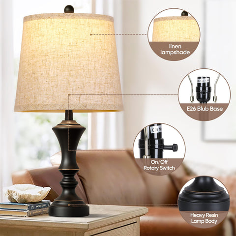 RottoGoon vintage table lamp base highlighting classic styling