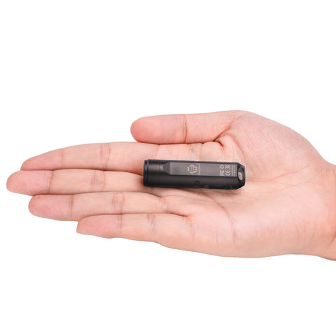 RovyVon A3 Gen 4 keychain flashlight side view highlighting compact EDC design