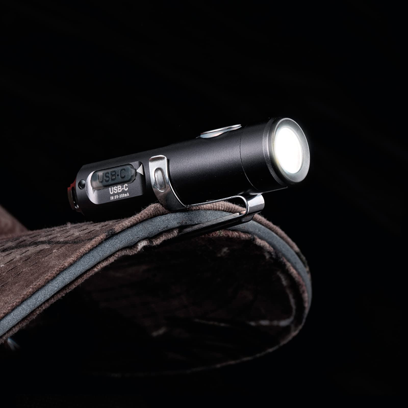 RovyVon A3 Gen 4 keychain flashlight USB-C recharge port for quick recharging