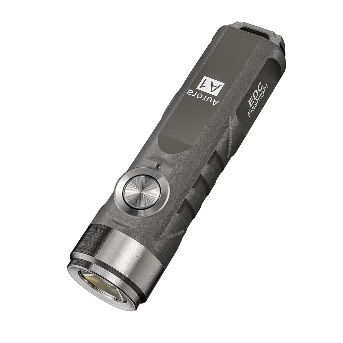 RovyVon A1 Gen 4 front view pocket light showing compact form factor and brightness