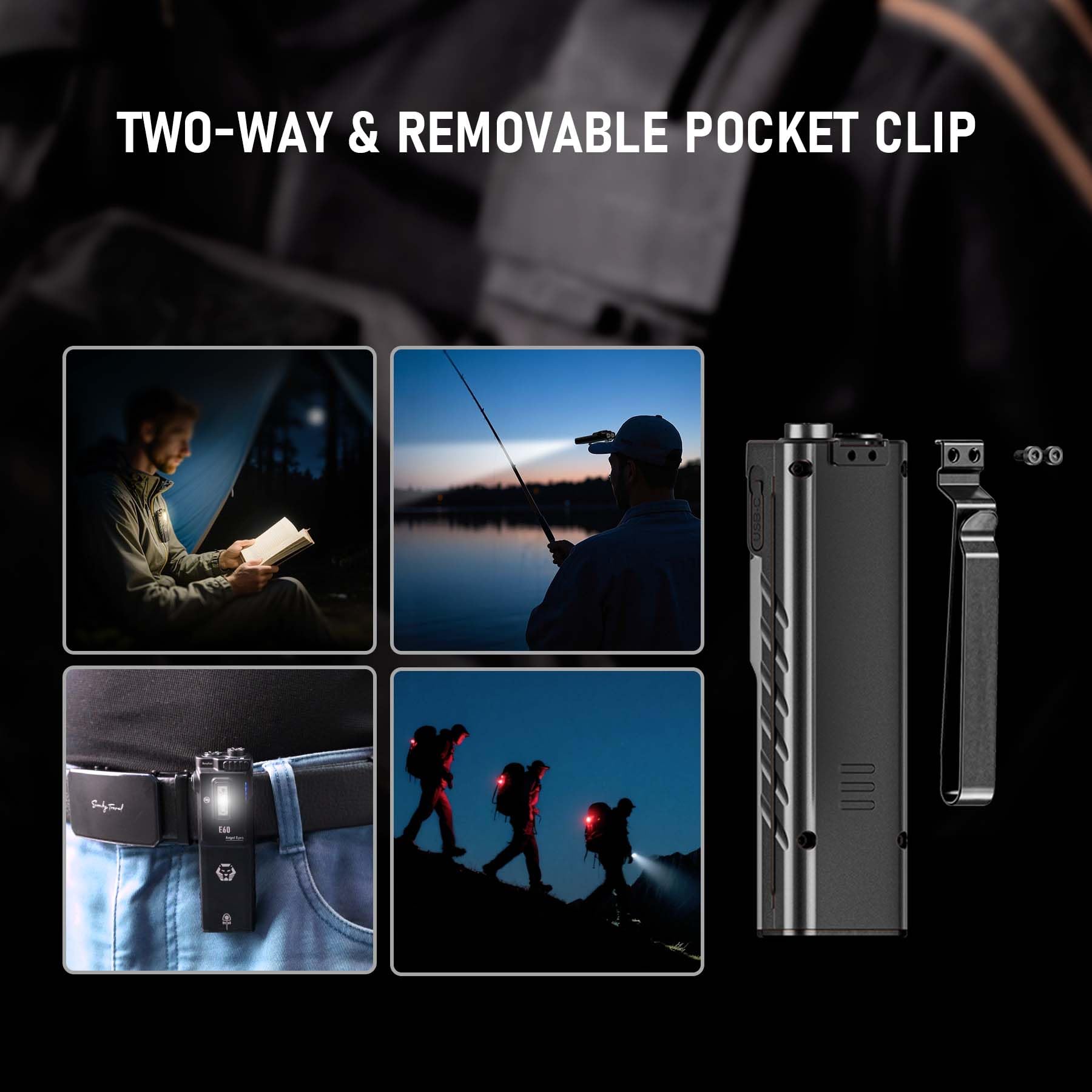 RovyVon Angle Eyes E60 IP68 rated for rugged environments.