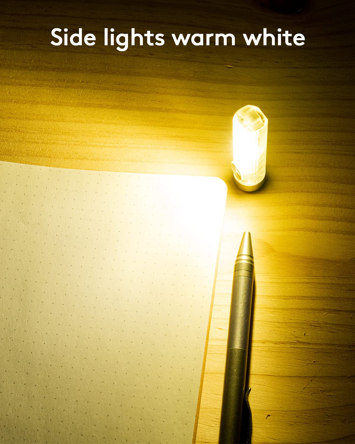 RovyVon Aurora A5 650 lumens output, bright enough to illuminate a room or trail.